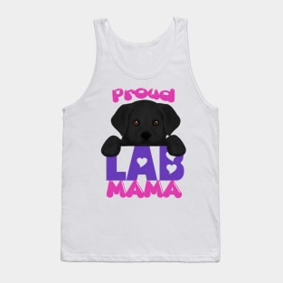 Proud Lab Mama (black puppy)! Especially for Labrador Retriever Puppy owners! Tank Top